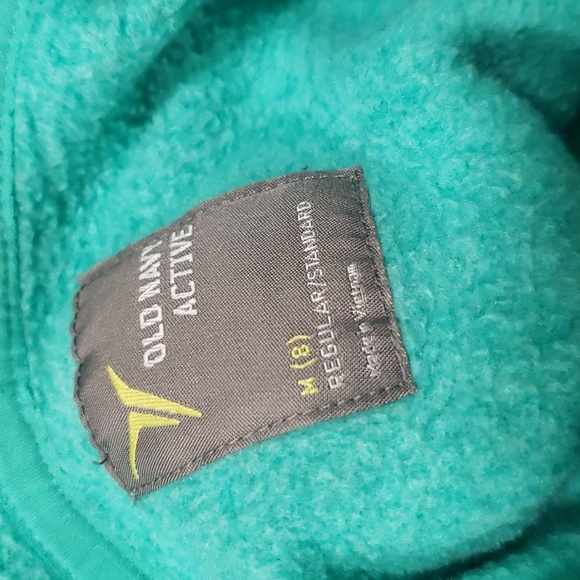 (M) Old Navy Active Youth Girl's Cozy Knit Heathered Hoodie Athleisure - Picture 3 of 8